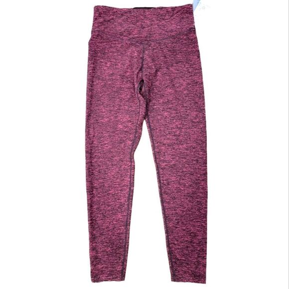 NWT NINE WEST ACTIVE Large Sangria Black $78 Stretch LEGGINGS Pants - Picture 2 of 2